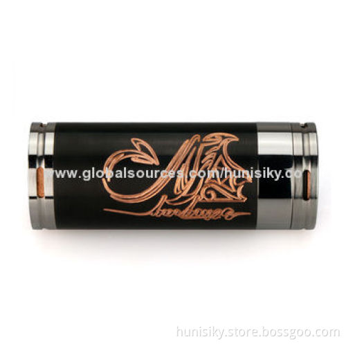 Black Stingray Mod Electric Cigarette, Made of Copper and Stainless Steel